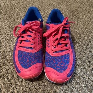 Nike Kids Pink and Blue Sneakers